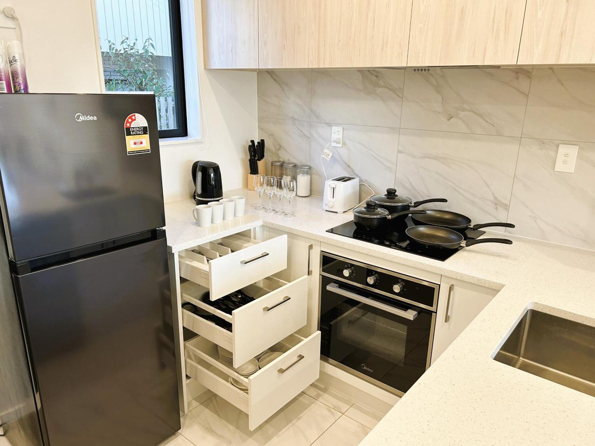 אוקלנד Entire Luxury Cosy Townhouse With Master Bedrooms,10 Min To Airport & Sylvia Park מראה חיצוני תמונה